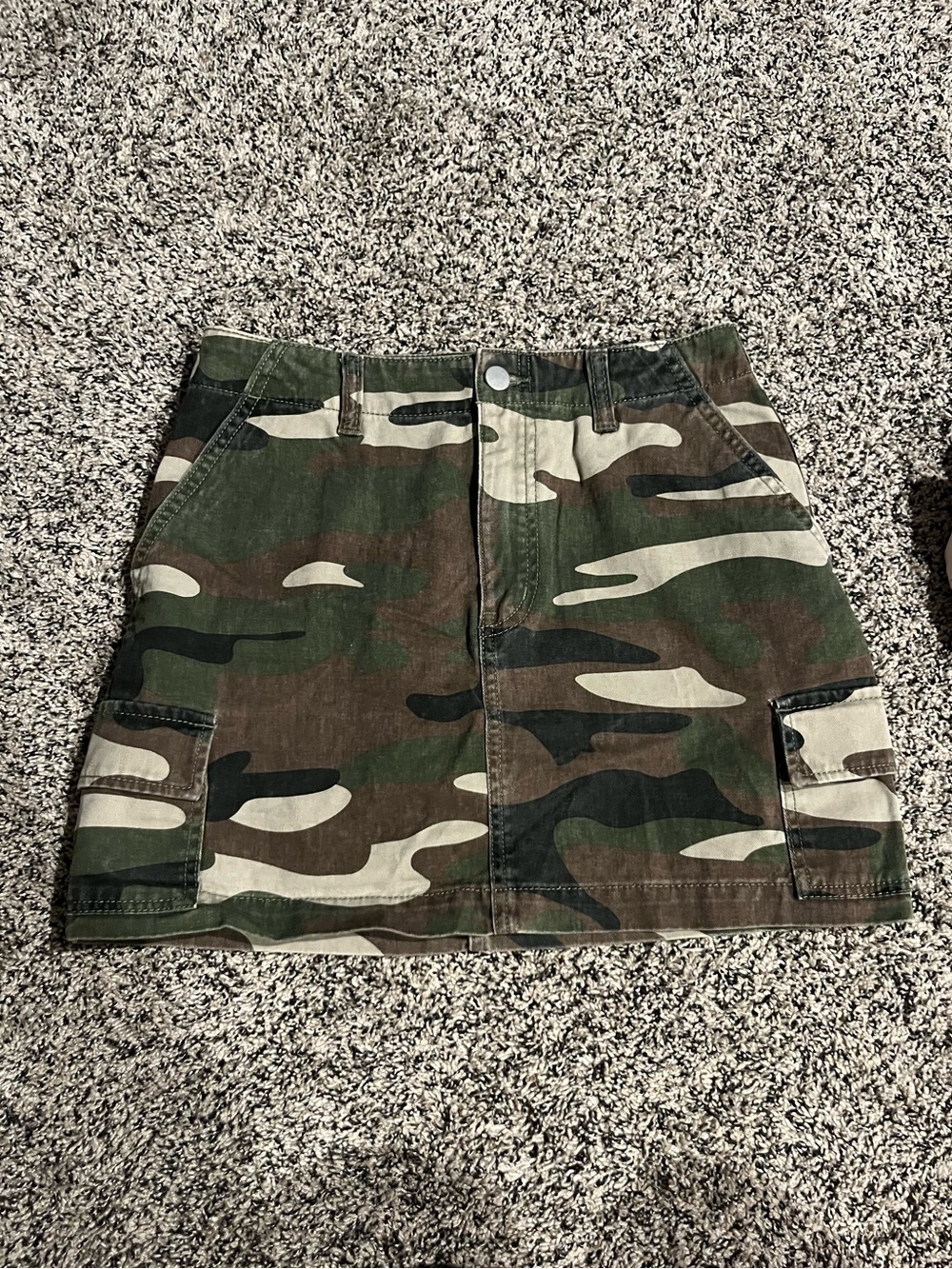 Forever 21 Camo Mini Skirt